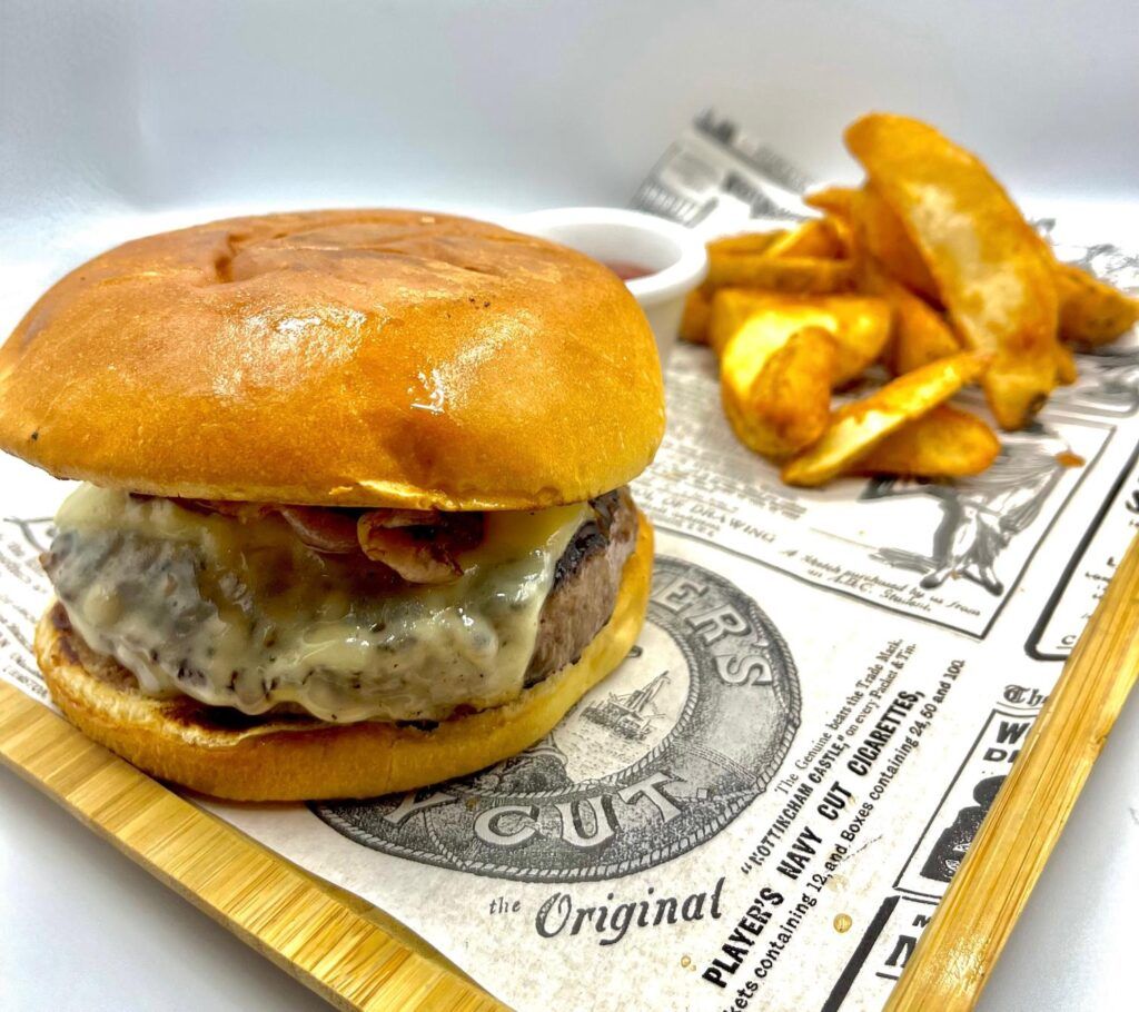 burguer de vaca y buey